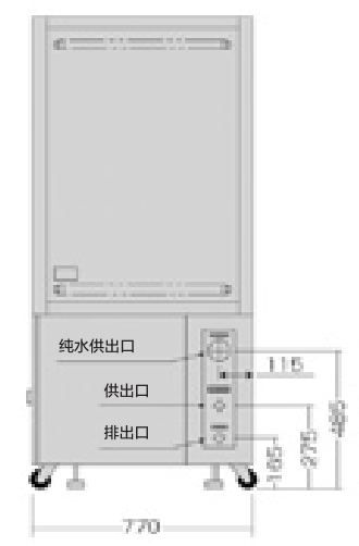 AW83實(shí)驗室清洗機尺寸圖
